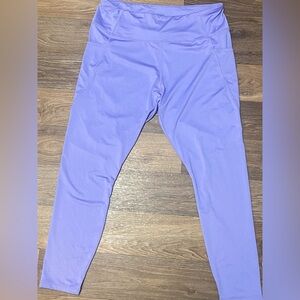 Crown & Ivy Purple Leggings